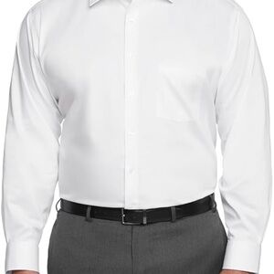 Van Heusen Men's White Dress Shirt
